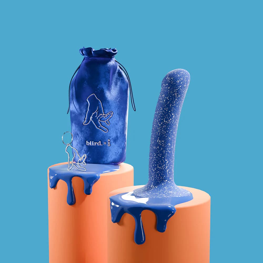 Biird Bae 5.9 in. Soft Silicone Dildo with Suction Cup Base Jouissance Club Edition thumbnail 3