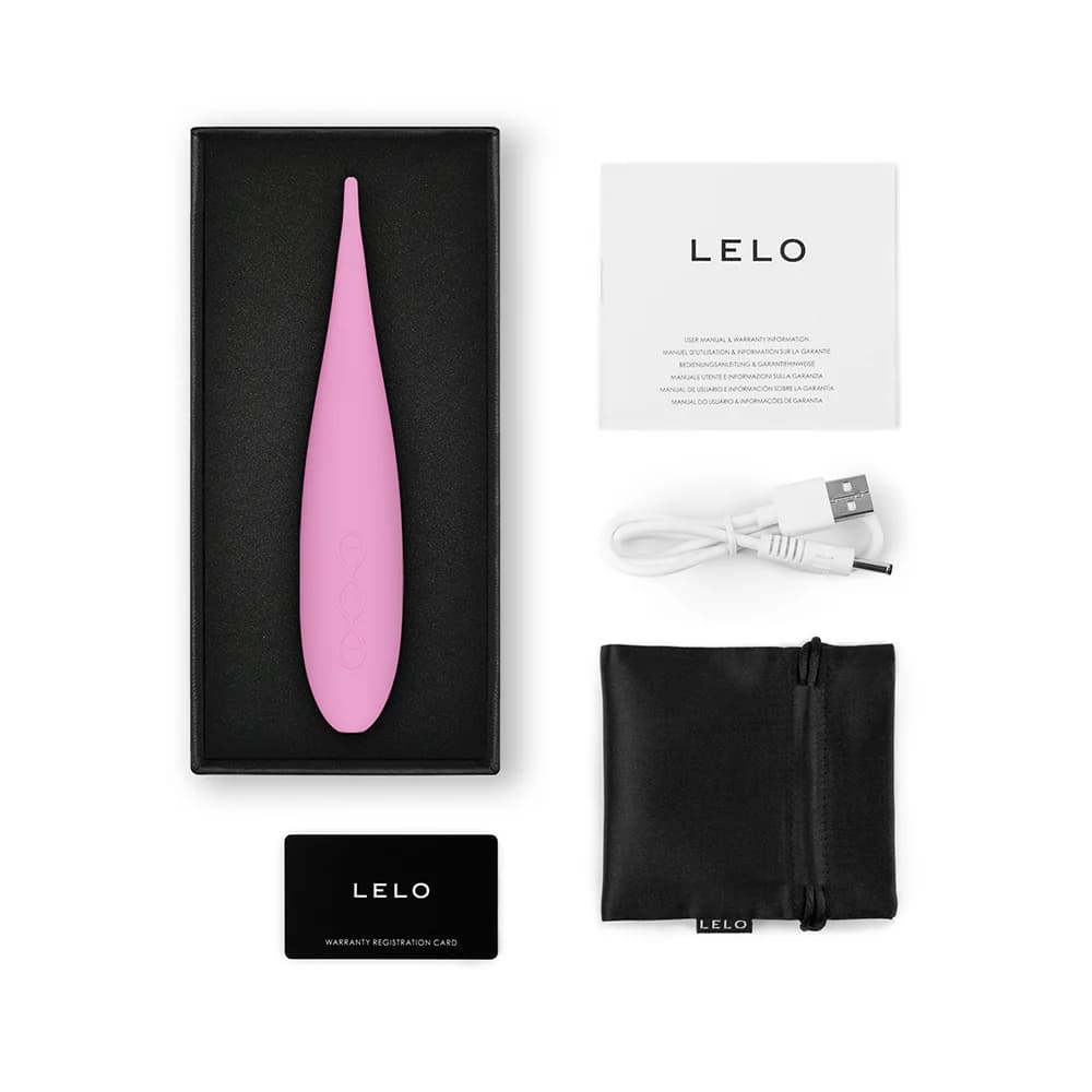 LELO DOT Travel Clitoral Pinpoint Vibrator Pink thumbnail 4