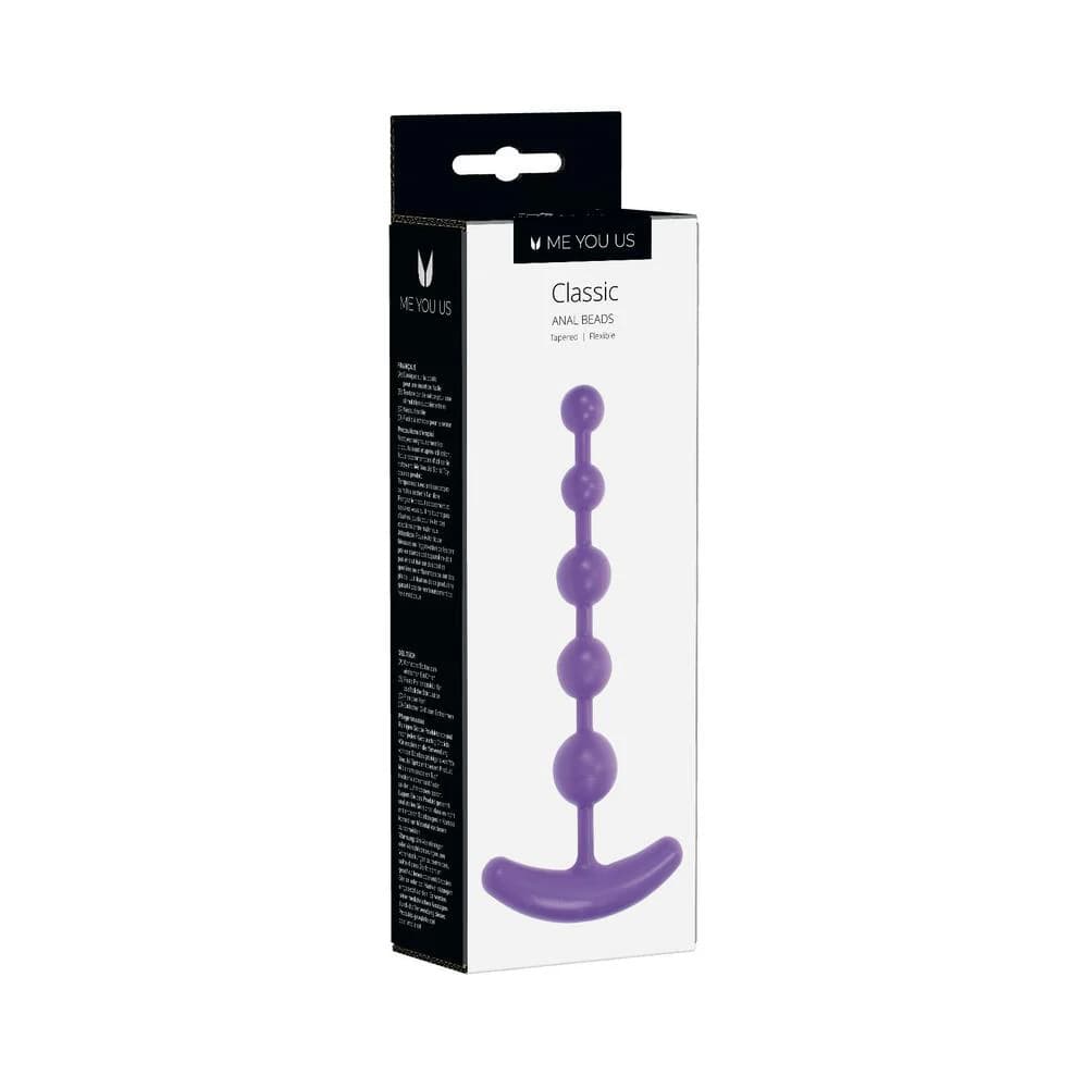 Me You Us Classic Anal Beads Purple
