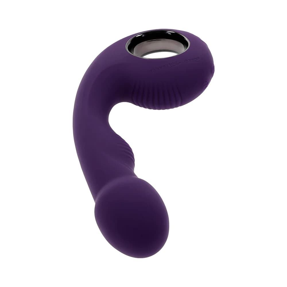 Zero Tolerance Rip Curl Rechargeable Silicone Vibrator Purple thumbnail 7