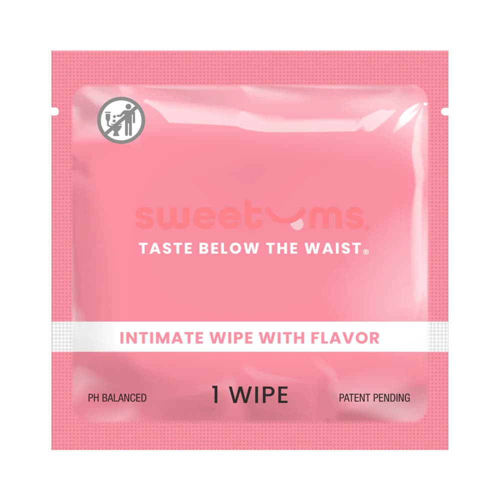 Sweetums Intimate Wipes Cherry Flavor 10-Pack thumbnail 2