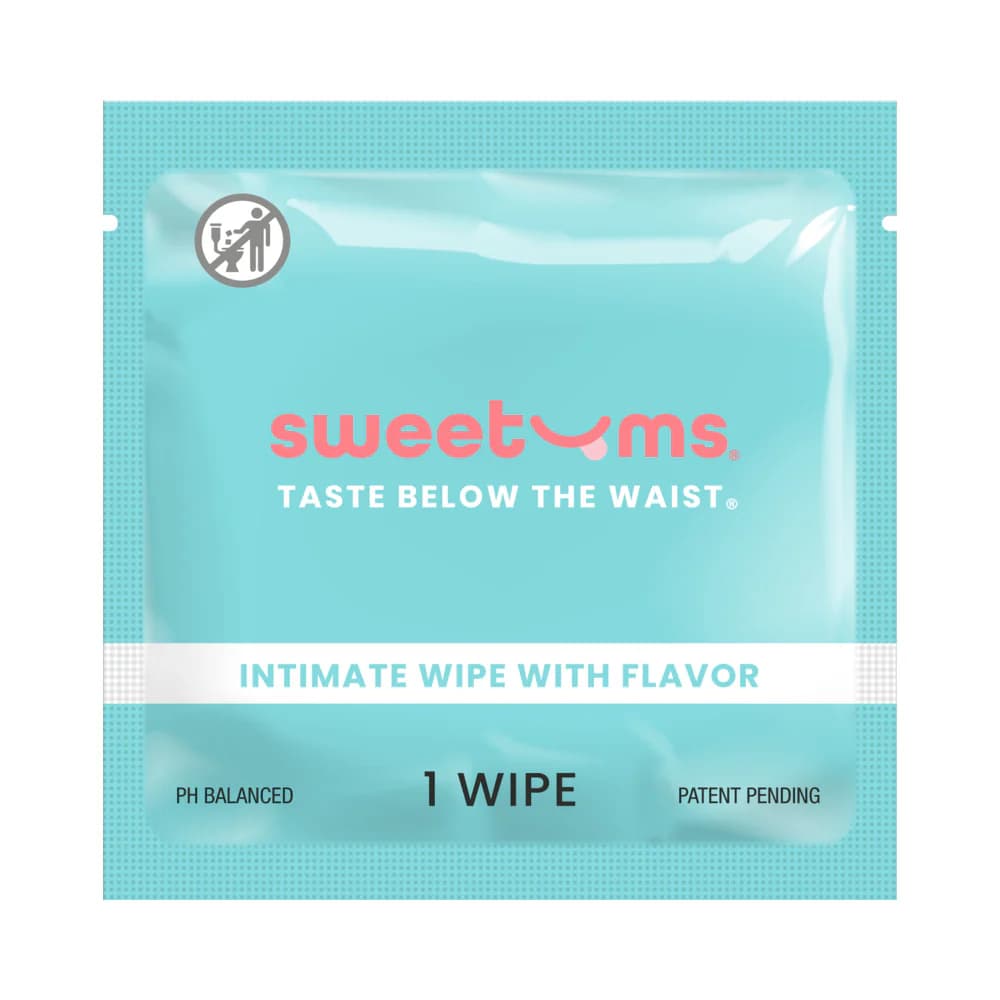 Sweetums Intimate Wipes Cinnamon Bun Flavor 10-Pack thumbnail 2