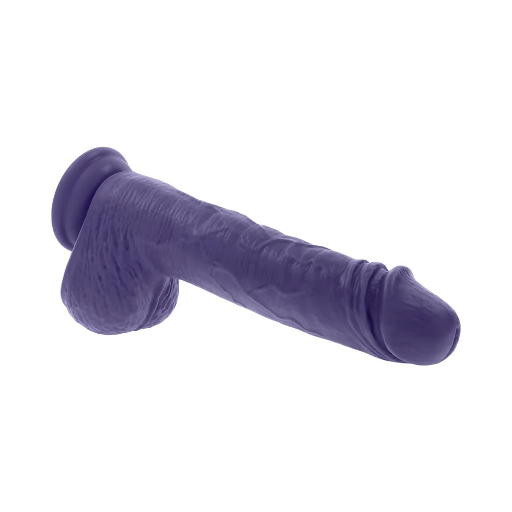 Evolved Pleasure Rider Rechargeable Dildo with Remote Silicone Purple thumbnail 9