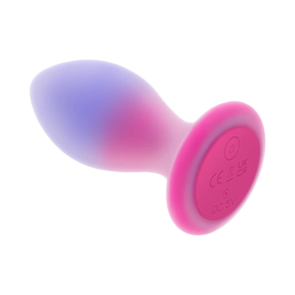 Evolved Paradise Plug Dual Layer Rechargeable Vibrating Anal Plug with Remote Silicone thumbnail 7