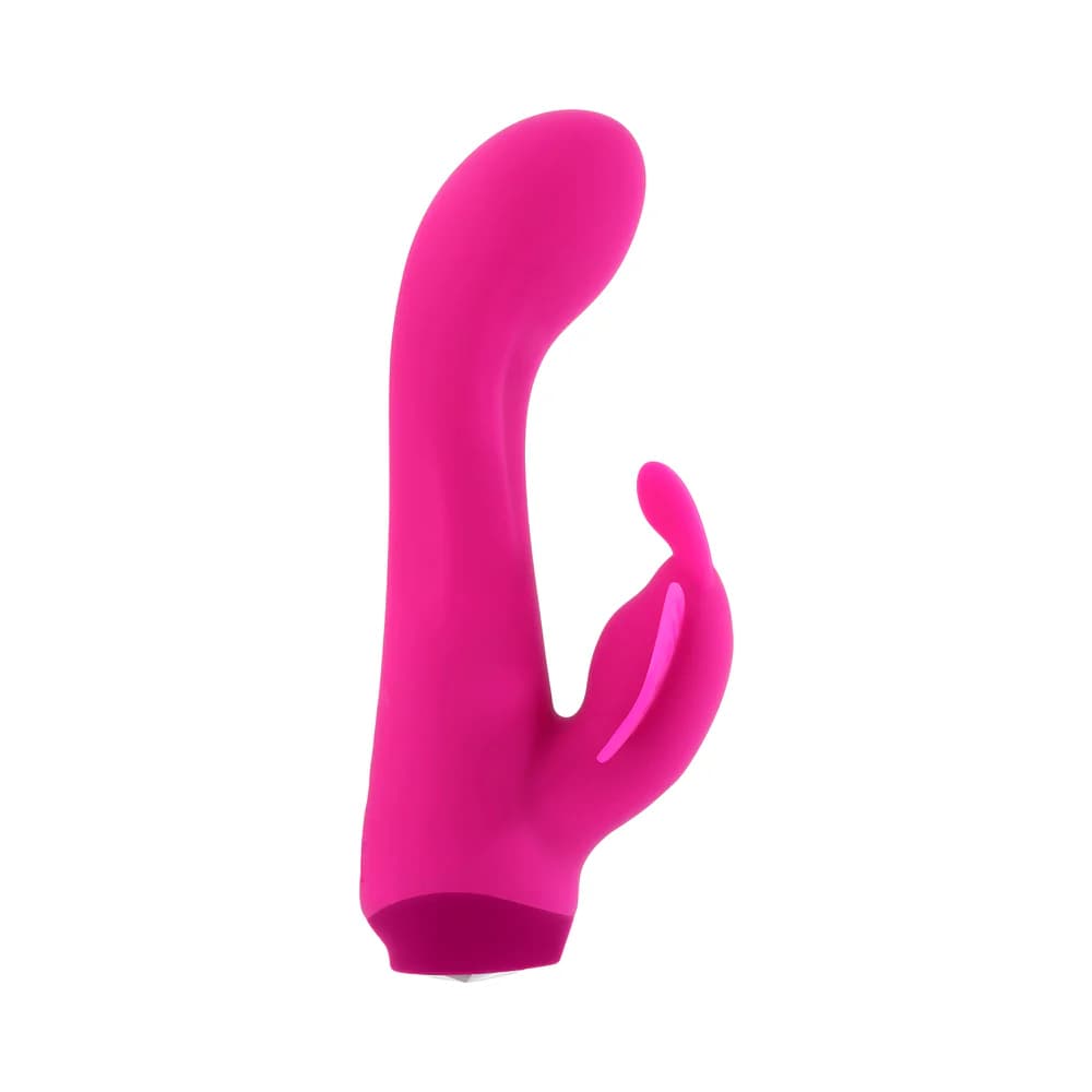 Selopa Butterfly Love Rechargeable Vibrating Dual Stimulator Silicone Pink thumbnail 4