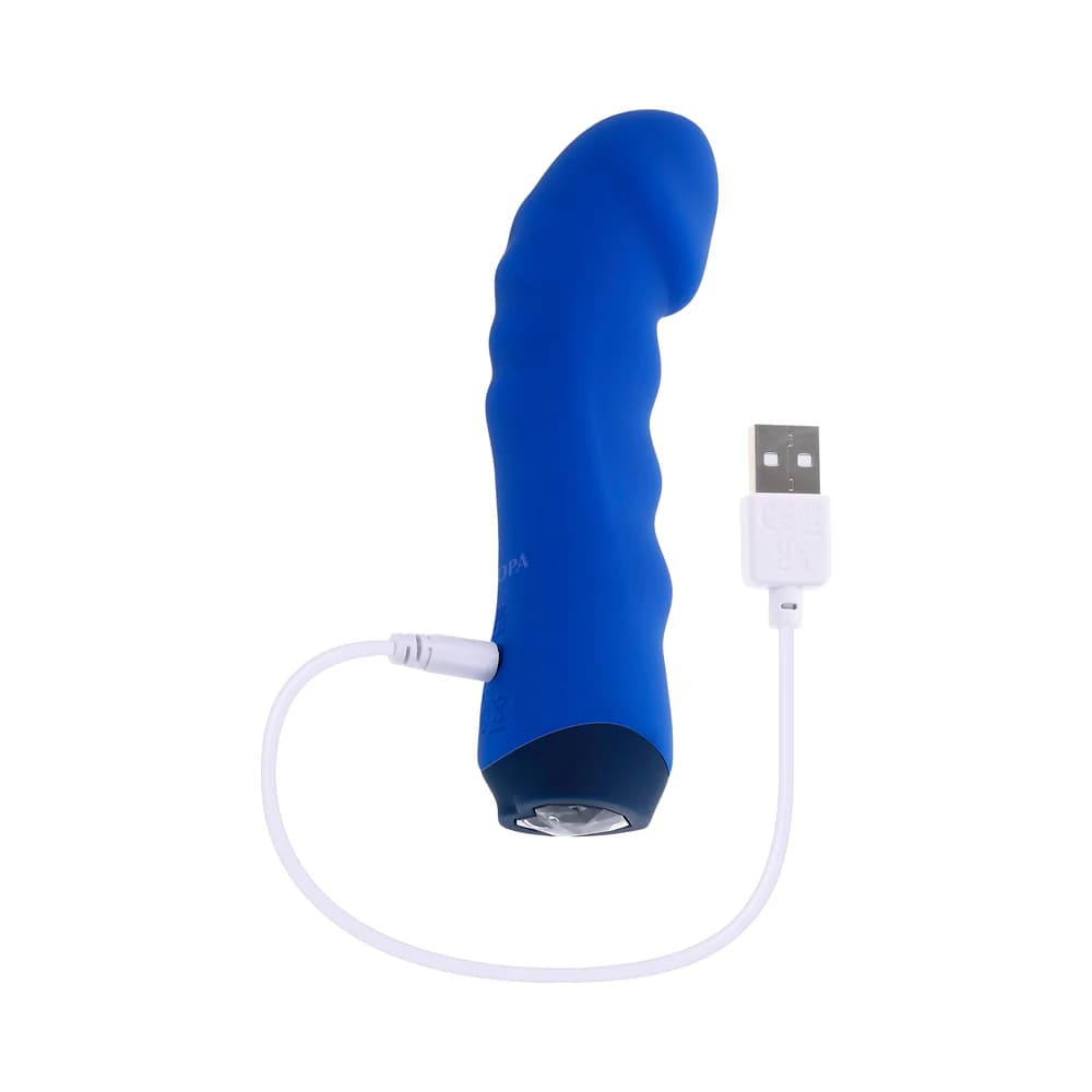 Selopa Blue Banger Rechargeable Vibrator Silicone Blue thumbnail 7