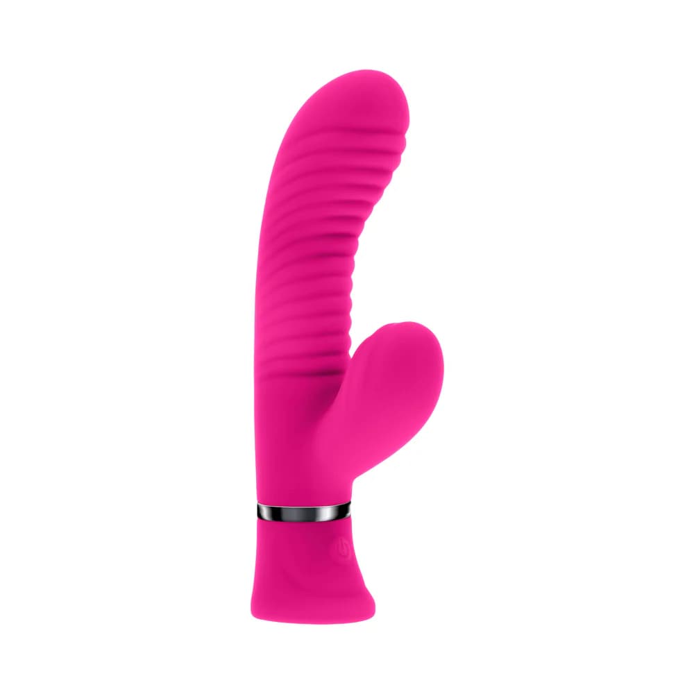 Selopa Next Wave Rechargeable Vibrating Dual Stimulator Silicone Pink thumbnail 5