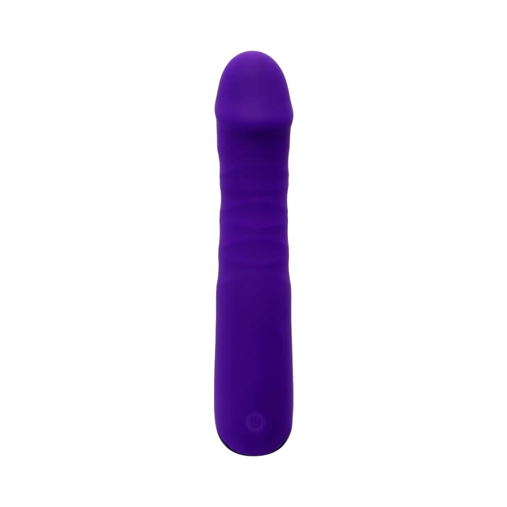 Selopa Ambition Rechargeable Thrusting Vibrator Silicone Purple thumbnail 2