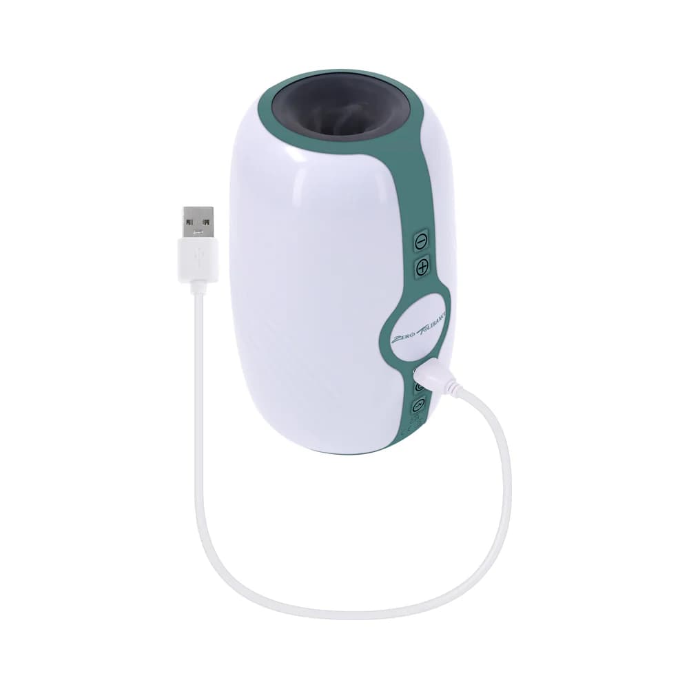 Zero Tolerance Touchdown Rechargeable Vibrating Tightening Stroker Silicone White thumbnail 9