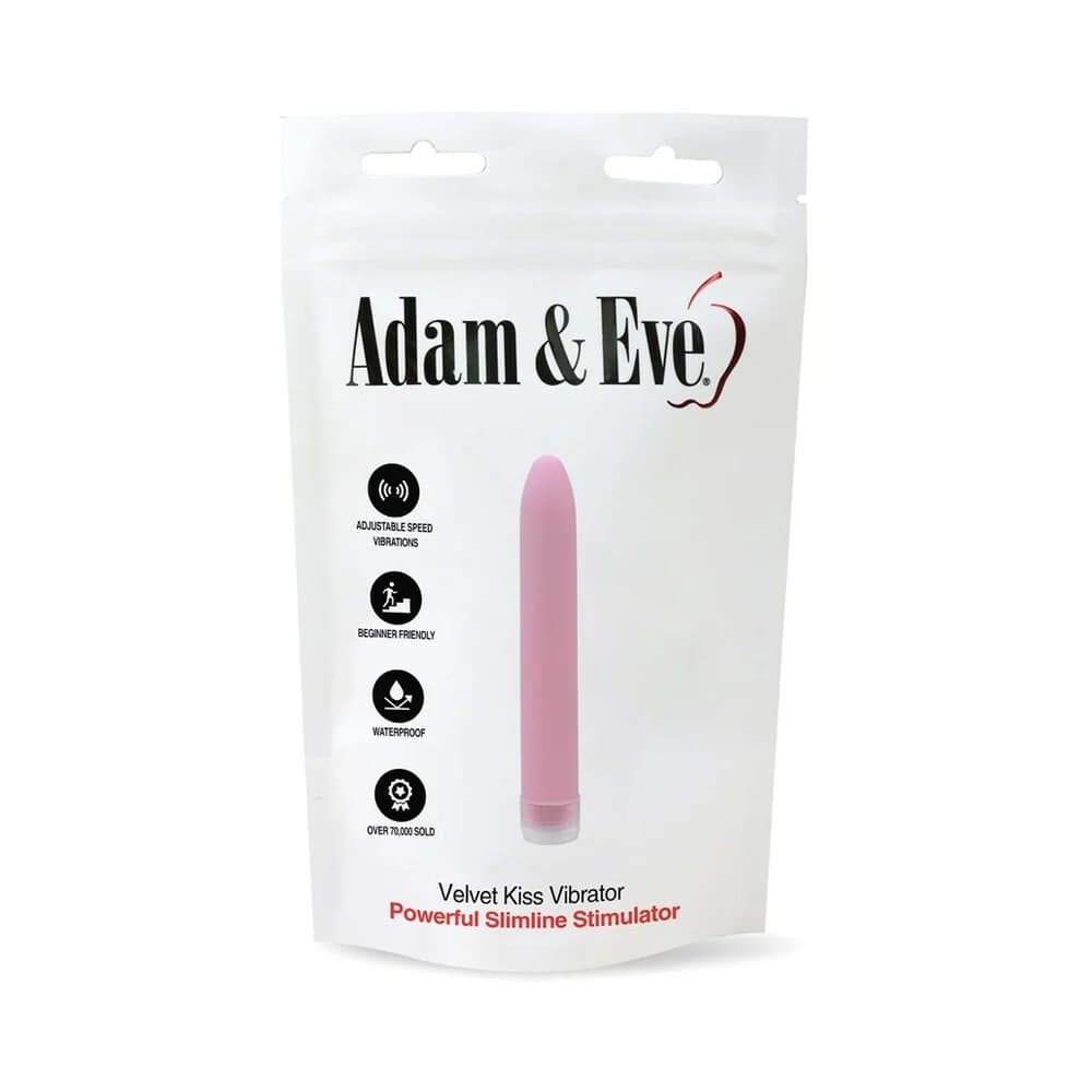 Adam & Eve Velvet Kiss Vibrator (Bag Packaging) thumbnail 4