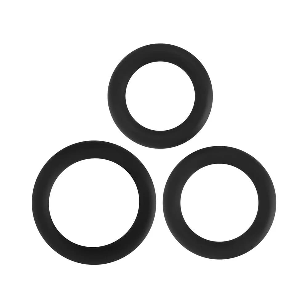 Adam & Eve Silicone Penis Ring Set thumbnail 2