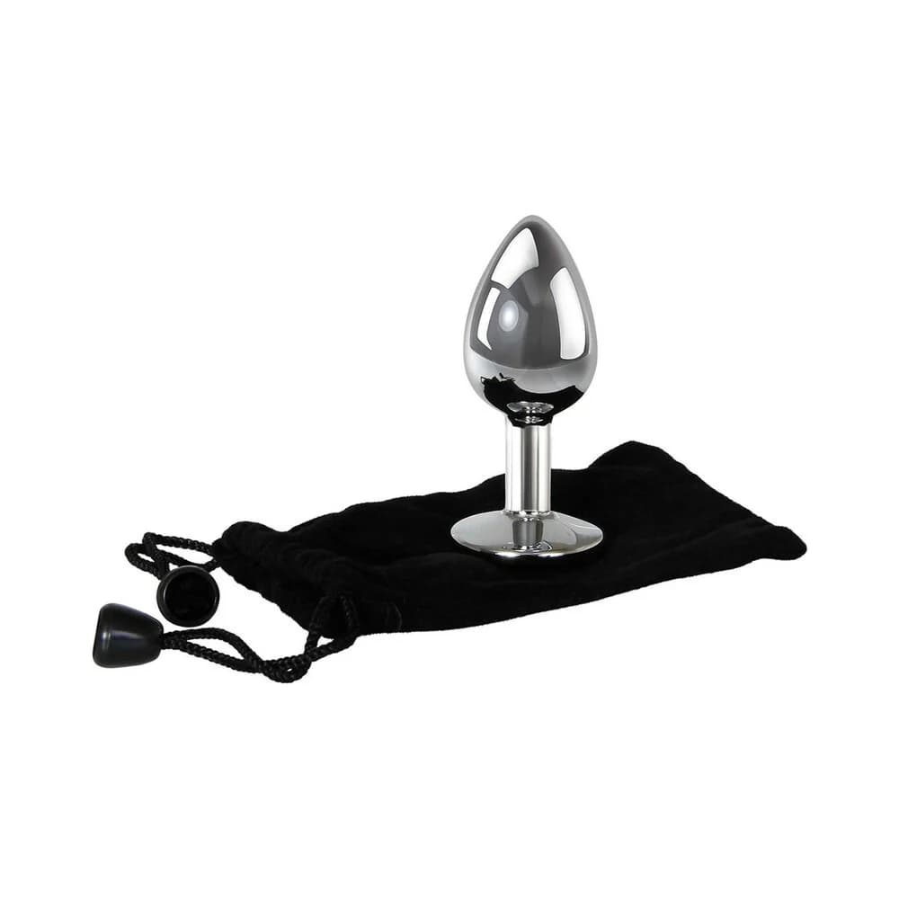 Adam & Eve Clear Gem Anal Plug Small thumbnail 3