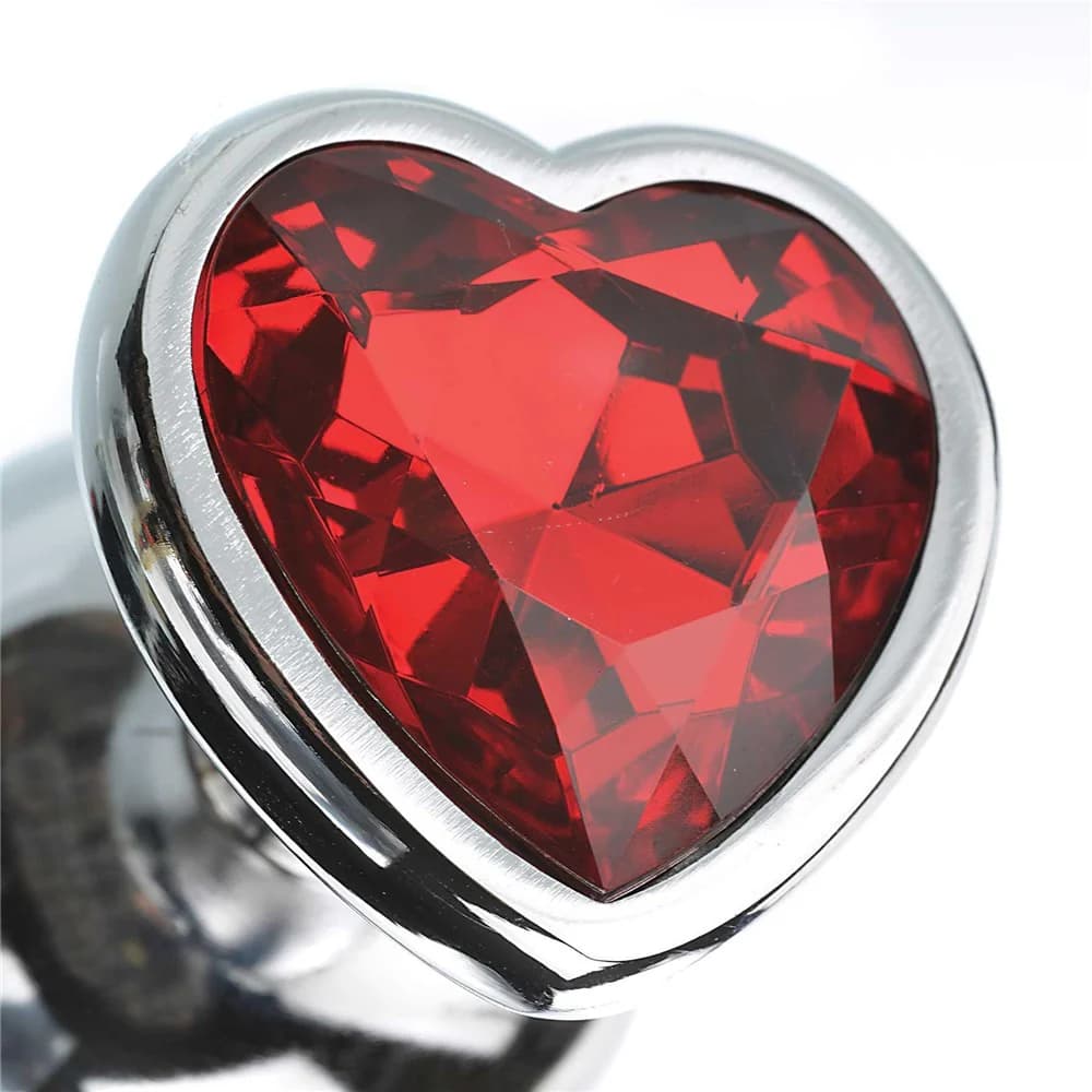 Adam & Eve Three Hearts Gem Anal Plug Set thumbnail 8