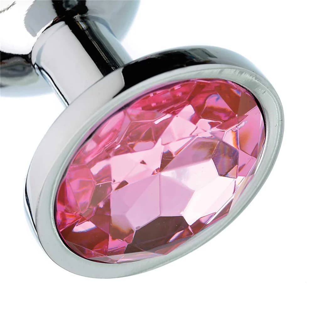 Adam & Eve Pink Gem Anal Plug Set thumbnail 5