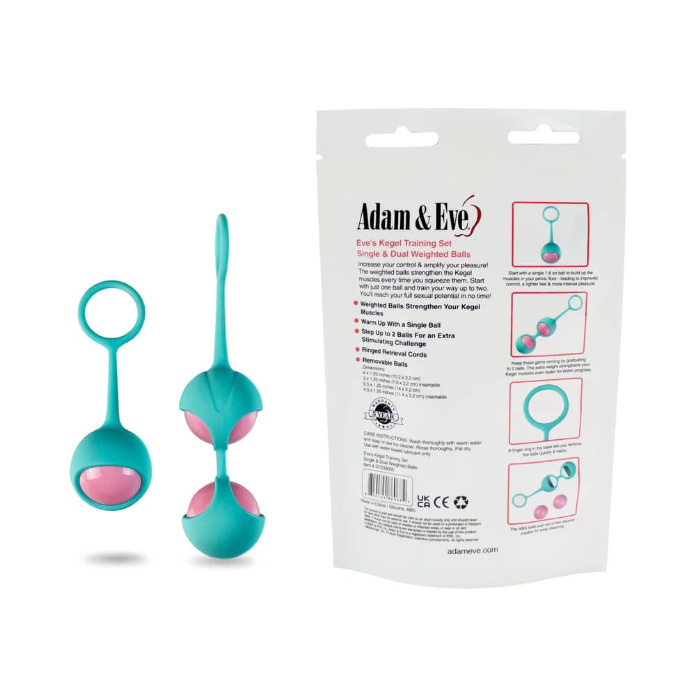Adam & Eve Eve's Kegel Training Set (Bag Packaging) thumbnail 2