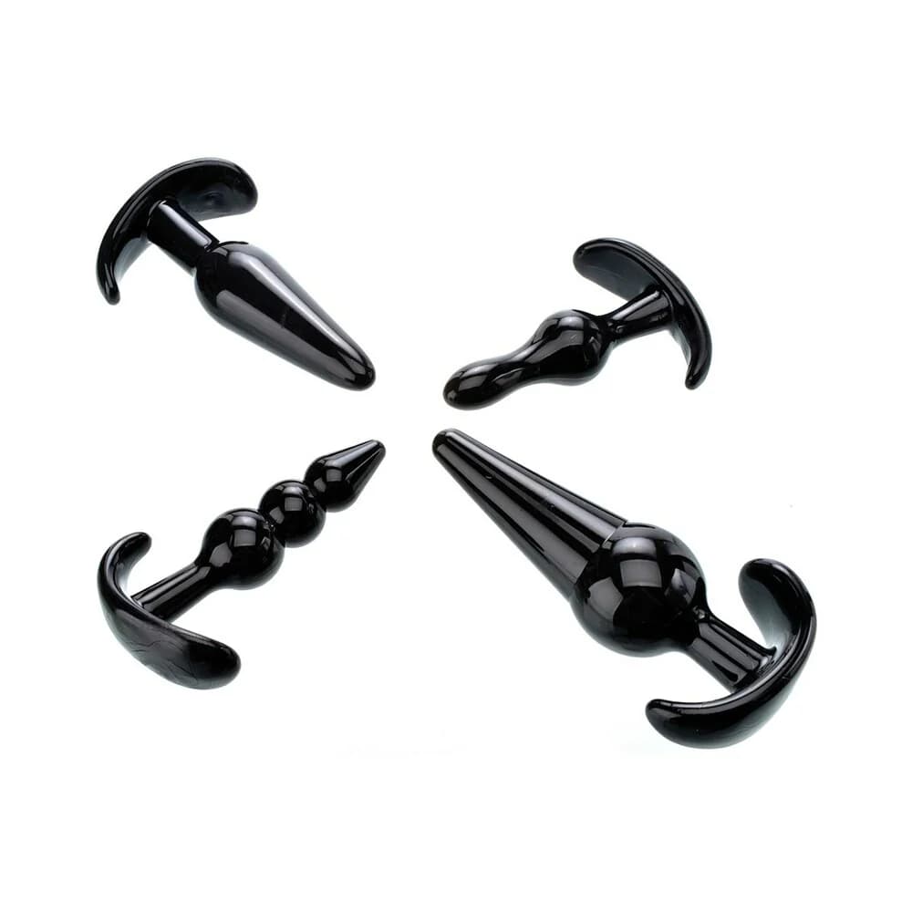 Adam & Eve 4-Piece Anal Plug Kit (Bag) thumbnail 3