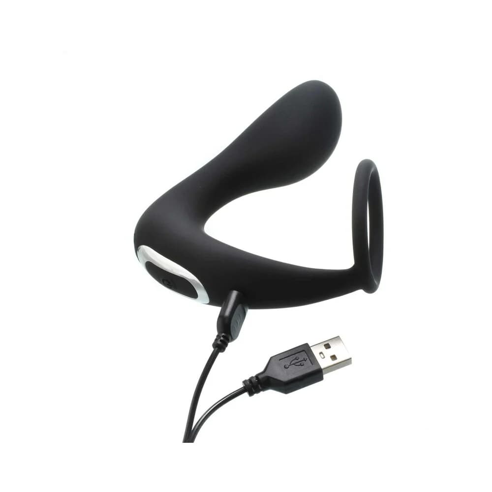 Adam & Eve Adam's Rechargeable Prostate Pleaser + C-Ring thumbnail 5
