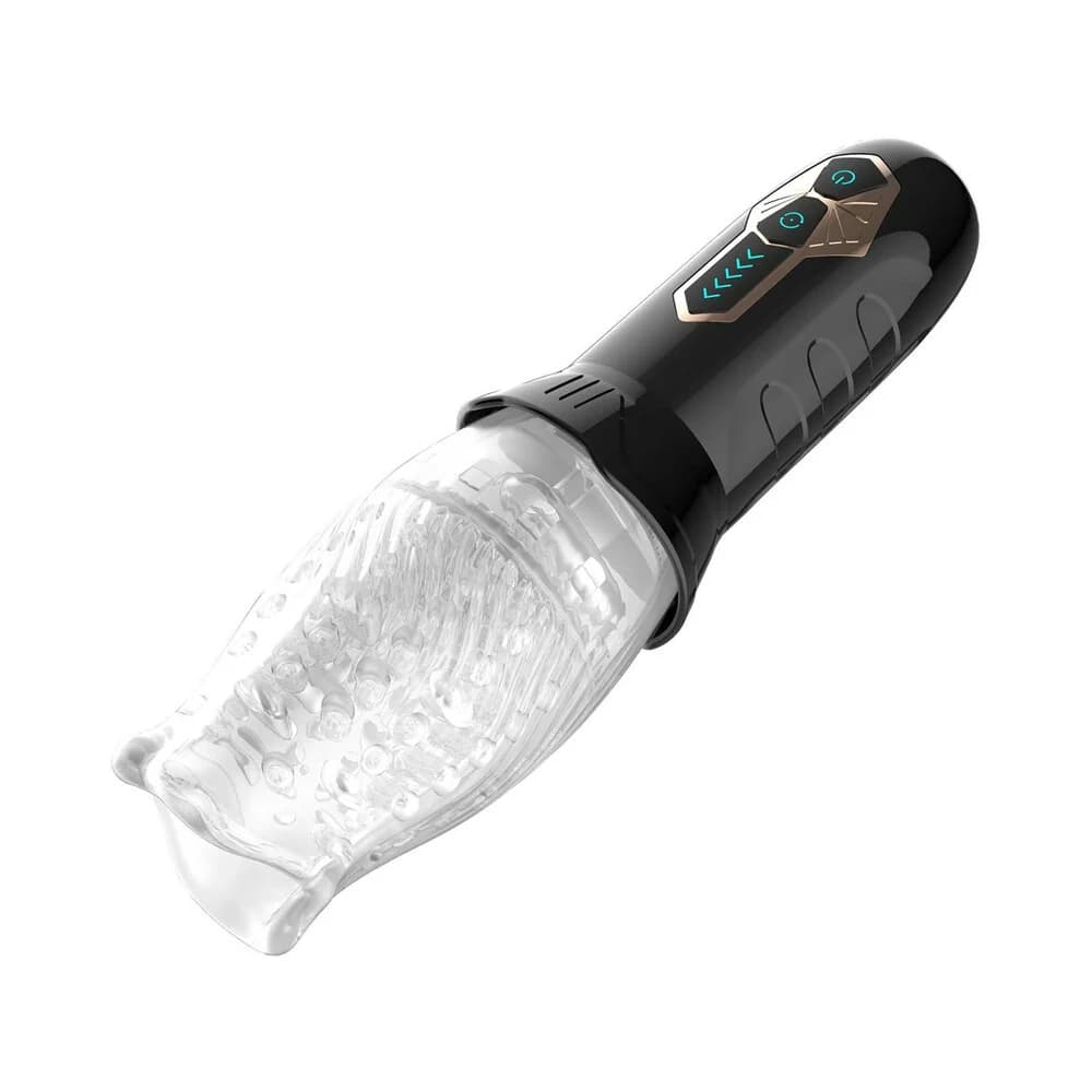 Adam & Eve Adam's Gawk Gawk Rotating & Vibrating Masturbator thumbnail 5