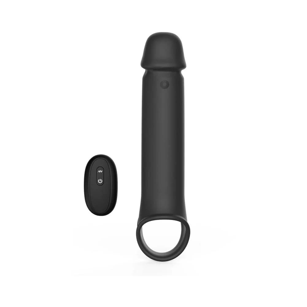Adam & Eve Adam's XL Vibrating Extension Silicone with Remote Control thumbnail 2