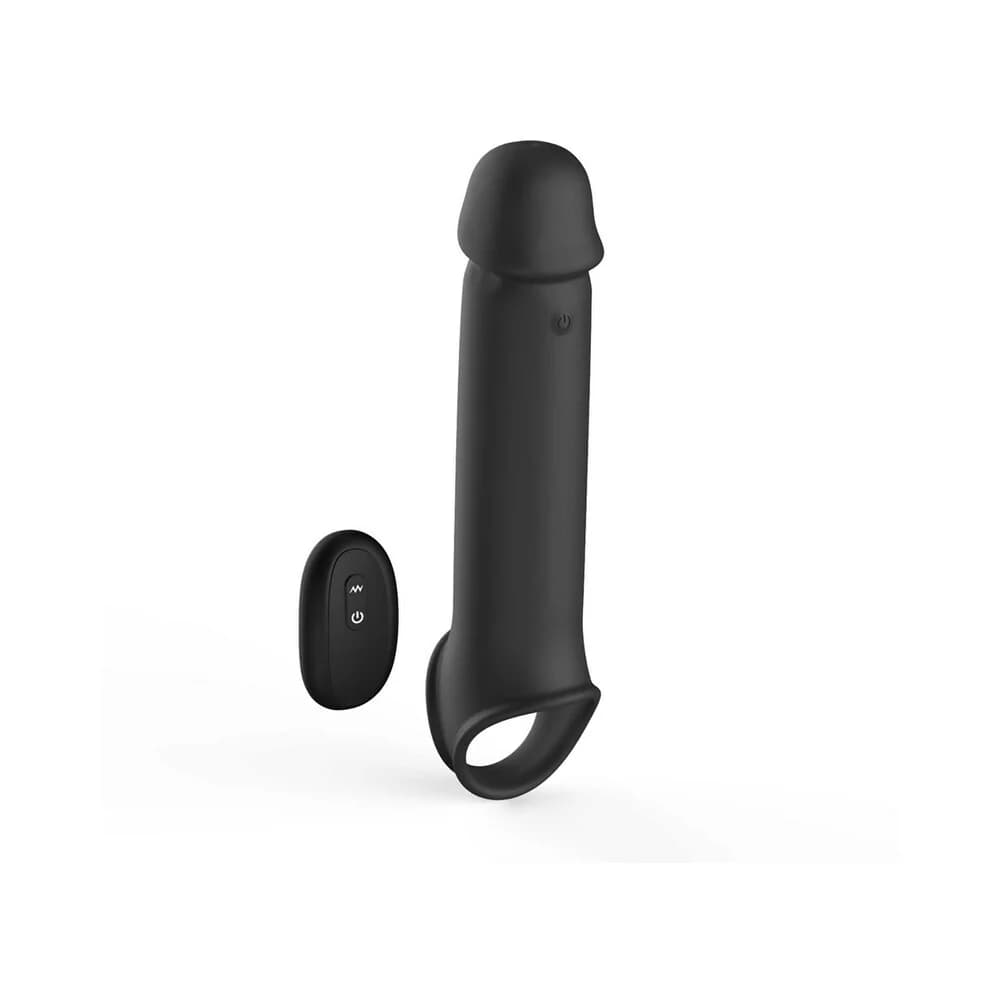 Adam & Eve Adam's XL Vibrating Extension Silicone with Remote Control thumbnail 4