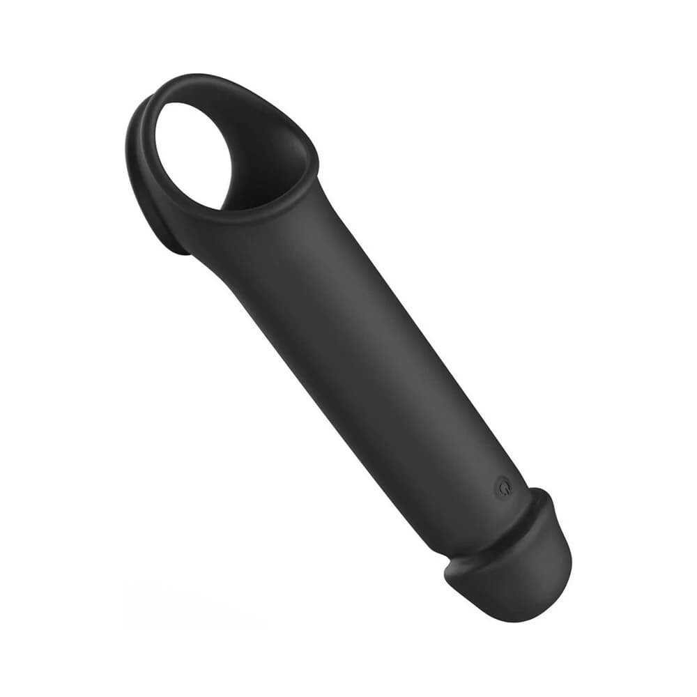 Adam & Eve Adam's XL Vibrating Extension Silicone with Remote Control thumbnail 9