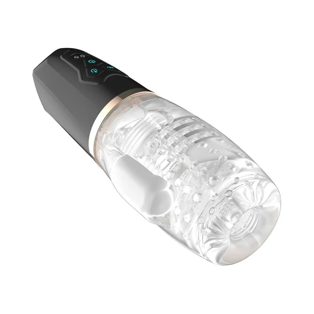 Adam & Eve Adam's Gawk Gawk 2.0 Sucking & Vibrating Sleeve thumbnail 4