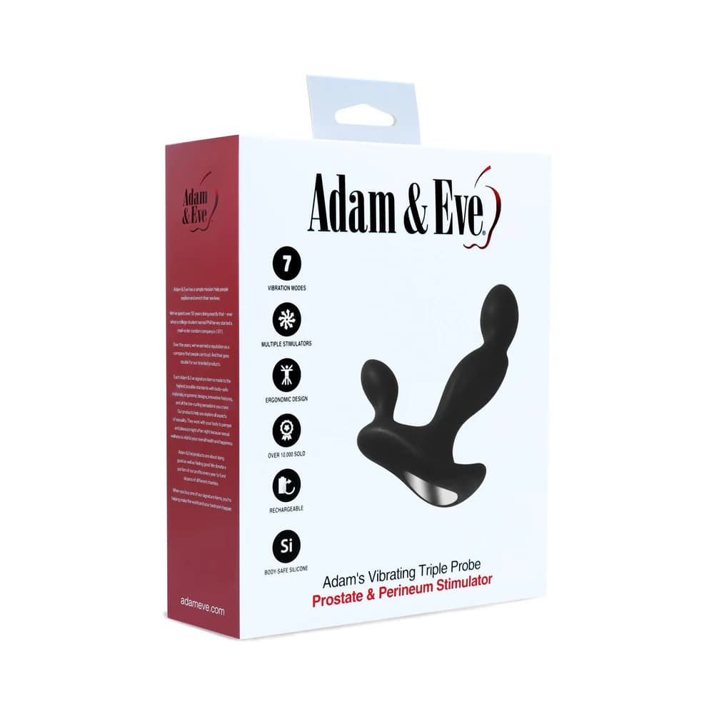 Adam & Eve Adam's Vibrating Triple Probe thumbnail 5