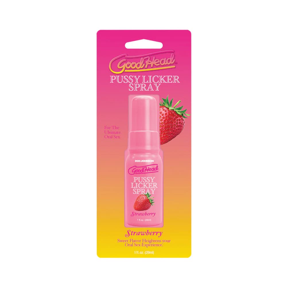 GoodHead Pussy Licker Spray Strawberry 1 oz.
