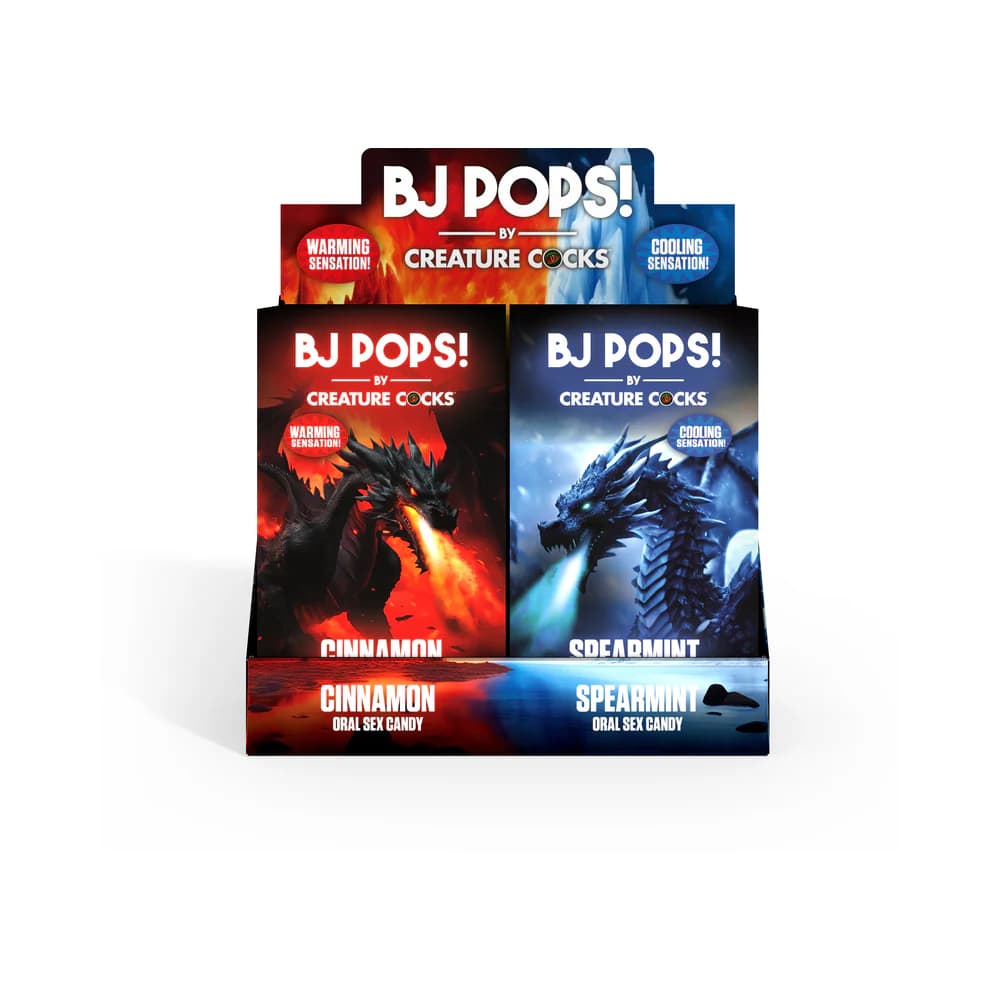 Creature Cocks BJ Pops! Cinnamon/Spearmint 24-Piece POP Display thumbnail 3