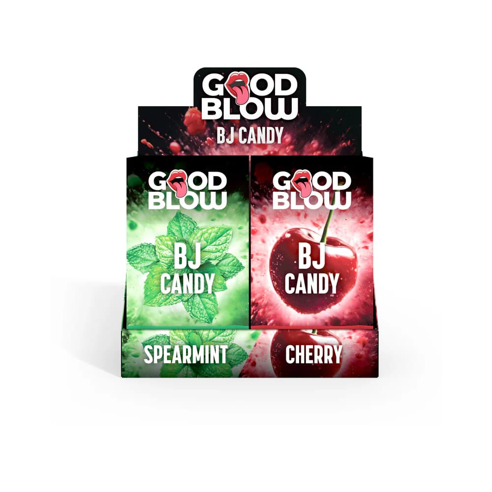 Good Blow BJ Candy Spearmint/Cherry 24-Piece POP Display thumbnail 3