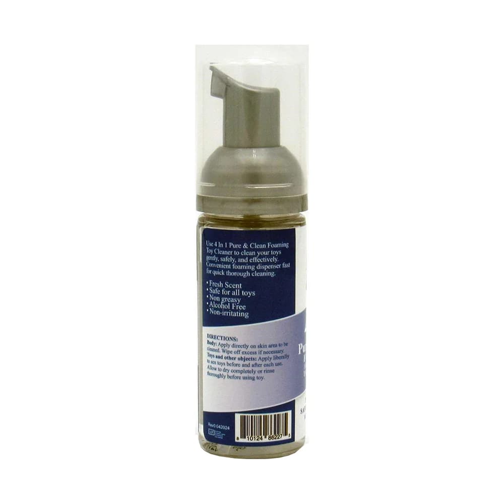 Adam & Eve 4 in 1 Pure & Clean Foaming Toy Cleaner 1.6 oz. thumbnail 2