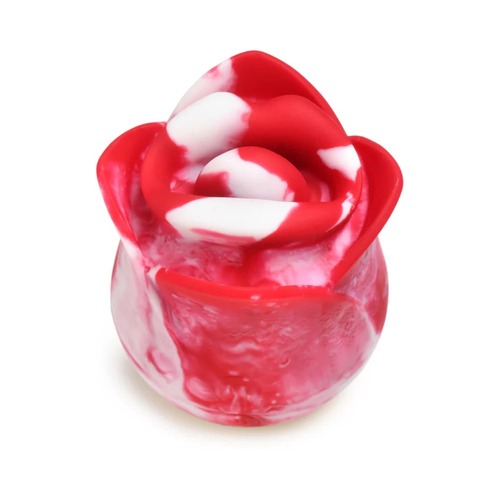Lickgasm Kissing & Vibrating Rose Clitoral Stimulator Swirl thumbnail 3