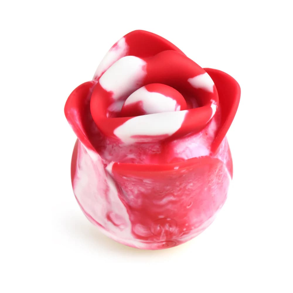 Lickgasm Kissing & Vibrating Rose Clitoral Stimulator Swirl thumbnail 4