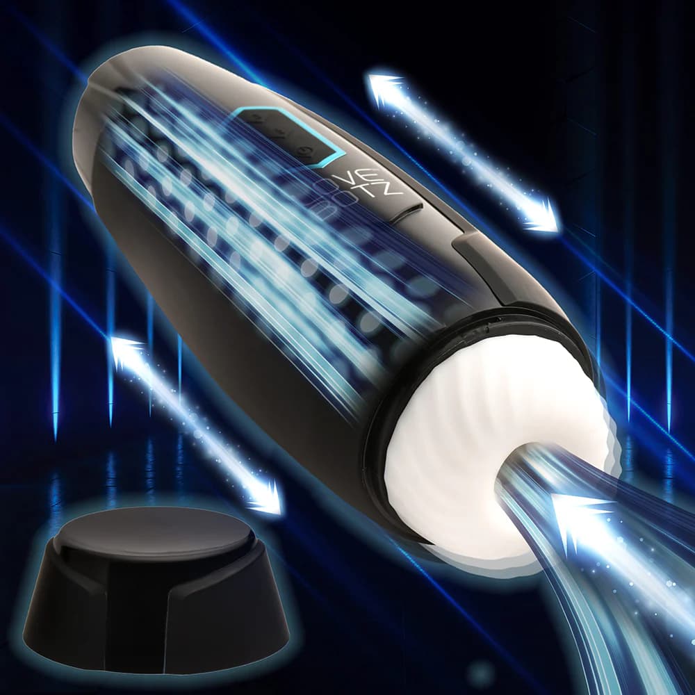 LoveBotz The Milker Max 14X Thrusting & Vibrating Masturbator thumbnail 7