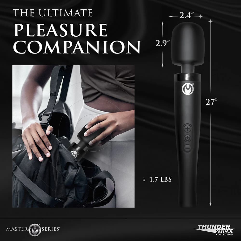Master Series Thunderstick Pro Wand Massager thumbnail 9