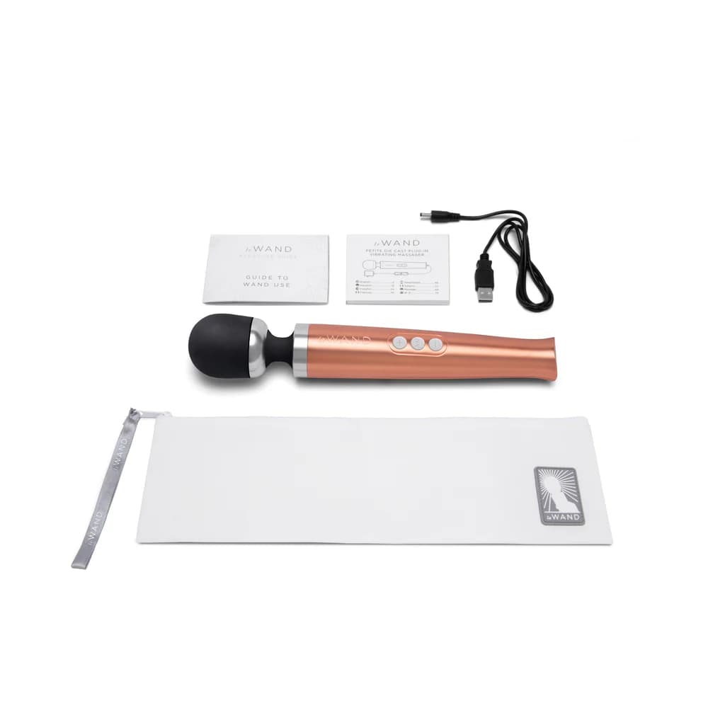 Le Wand Die Cast Rechargeable Massager Rose Gold thumbnail 7
