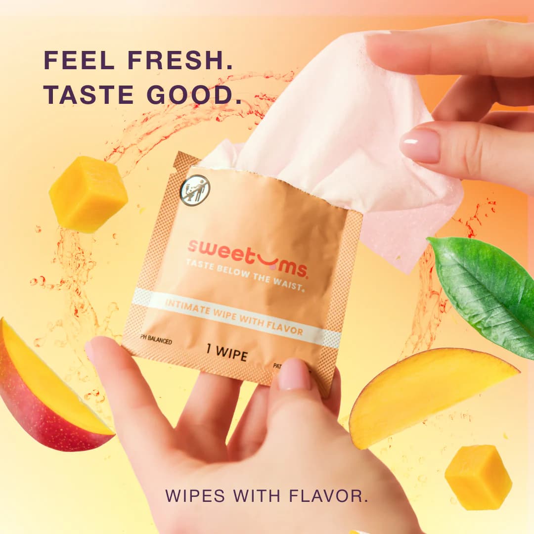 Sweetums Intimate Wipes Honey Lavender Individual thumbnail 3