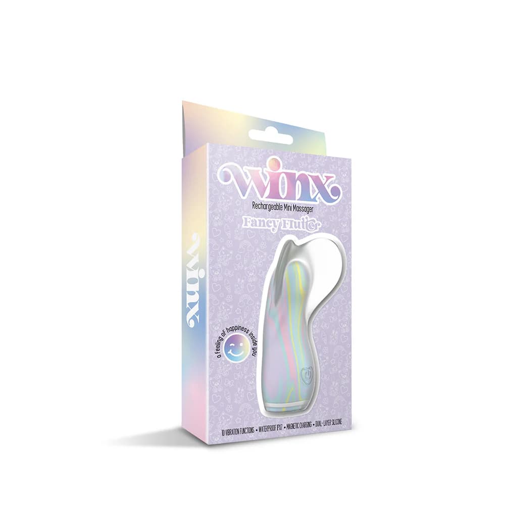 WINX Fancy Flutter Squishy Silicone Vibrator thumbnail 5