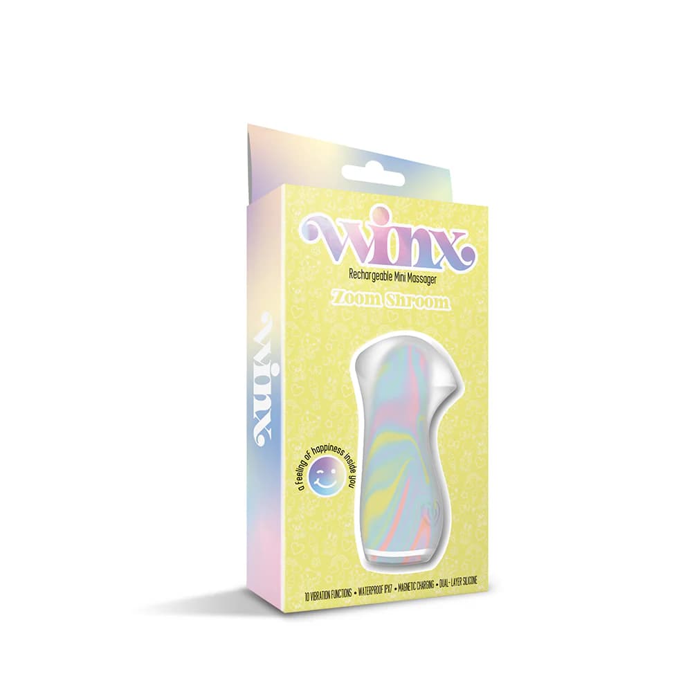 WINX Zoom Shroom Squishy Silicone Vibrator thumbnail 5