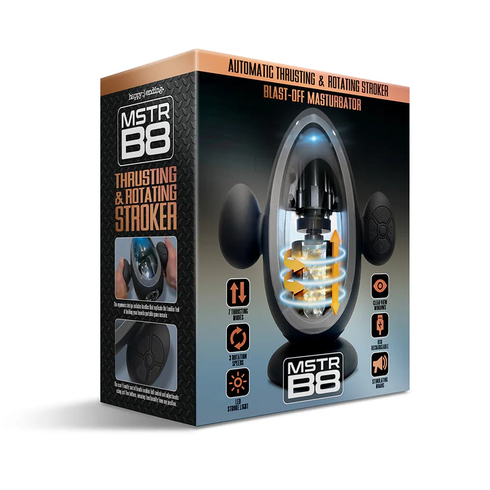 MSTR B8 Blast Off Automatic Thrusting and Vibrating Stroker thumbnail 9