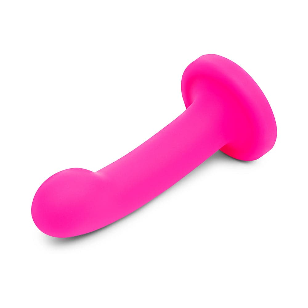 Together Pop 6 in. Silicone Dildo & Harness Set Pink thumbnail 7