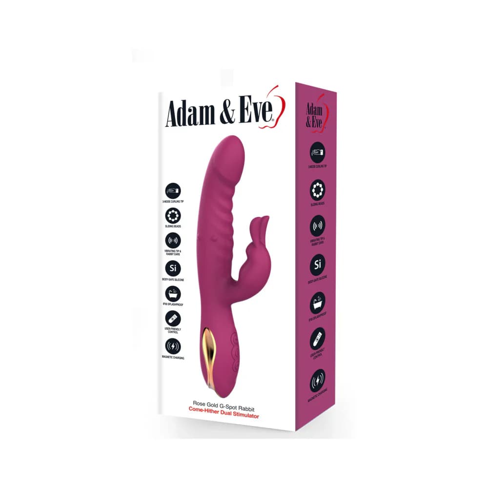 Adam & Eve Rose Gold G-Spot Rabbit thumbnail 6