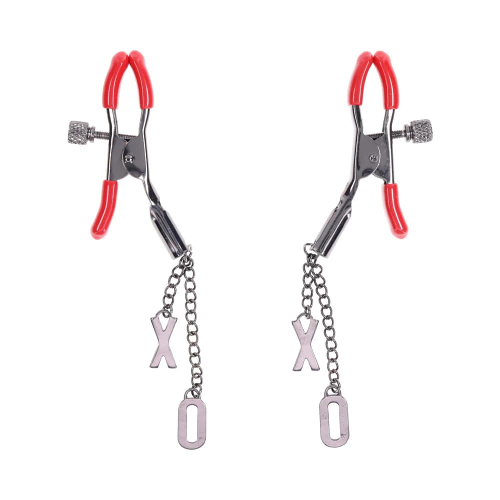 Sportsheets Sex & Mischief Ex's & Oh's Nipple Clamps thumbnail 3