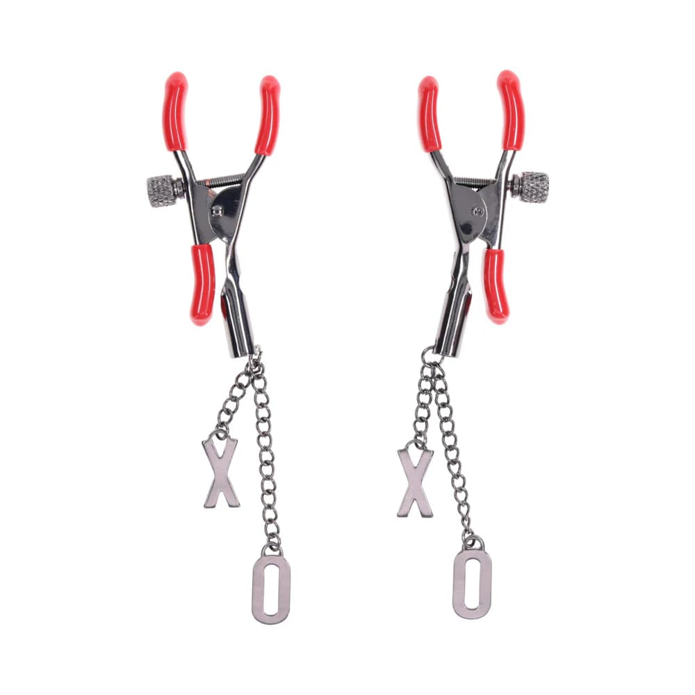Sportsheets Sex & Mischief Ex's & Oh's Nipple Clamps thumbnail 5