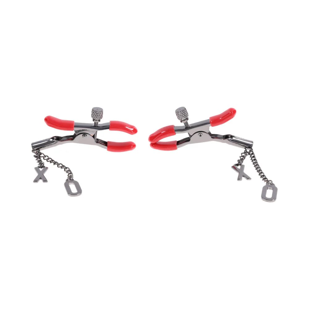 Sportsheets Sex & Mischief Ex's & Oh's Nipple Clamps thumbnail 6