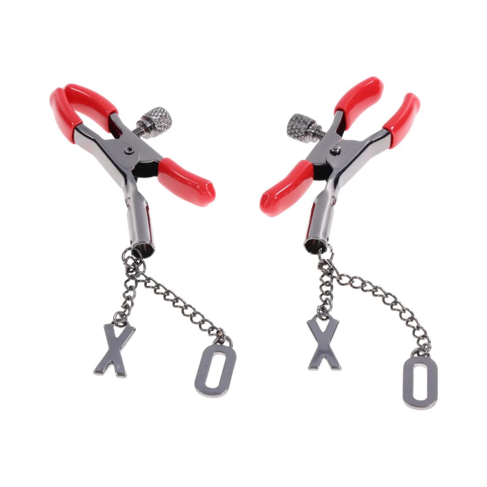 Sportsheets Sex & Mischief Ex's & Oh's Nipple Clamps thumbnail 8