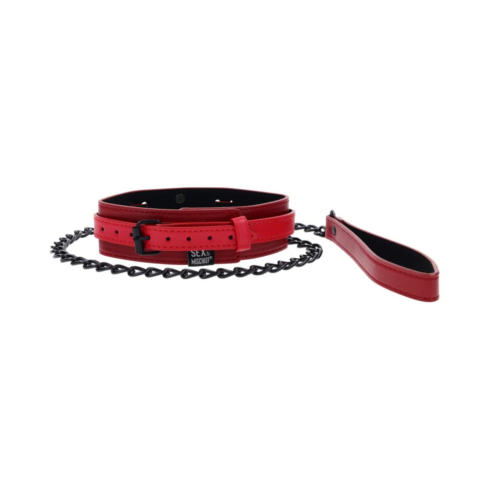 Sportsheets Sex & Mischief Ex's & Oh's Collar and Leash thumbnail 4
