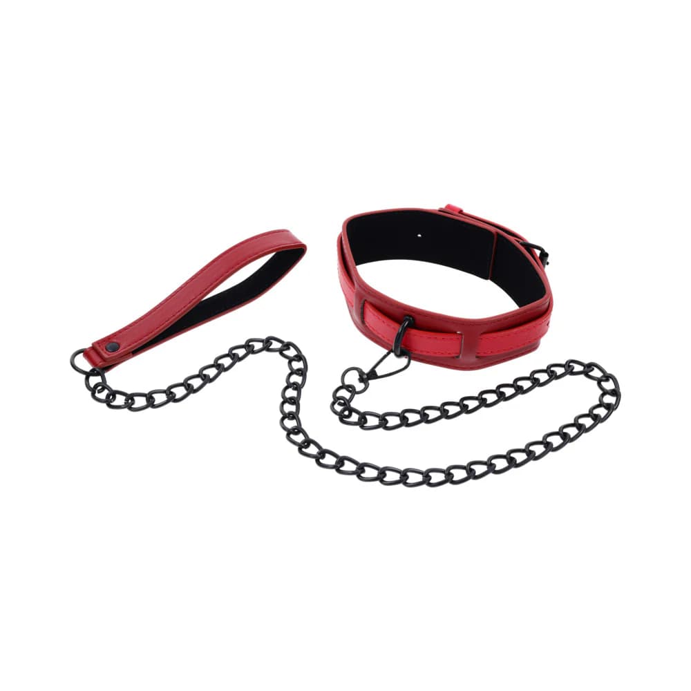 Sportsheets Sex & Mischief Ex's & Oh's Collar and Leash thumbnail 5