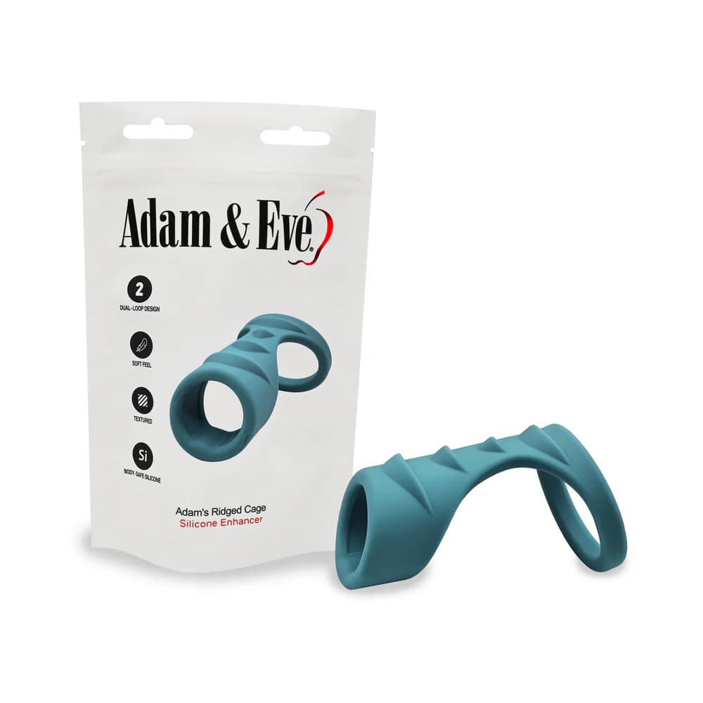 Adam & Eve Adam's Ridged Cage (Bag Packaging)