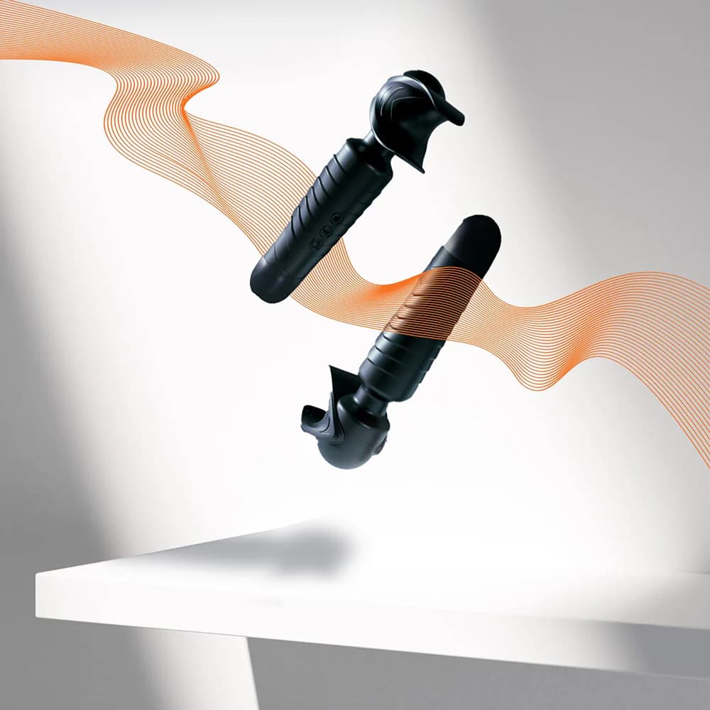 MAN WAN Man.Wand Evo 2-in-1 Frenulum Stimulator & Wand with Crescendo Pine Grey thumbnail 4